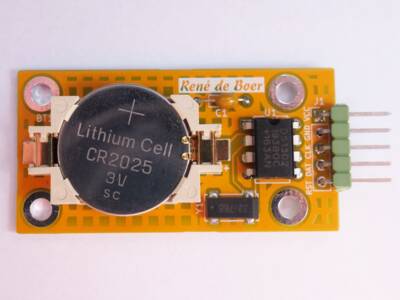 Nauwkeurige RTC met DS1302