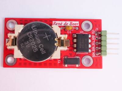 Nauwkeurige RTC met DS1307